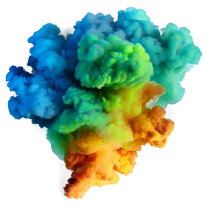 Color Burst Smoke Effect Png Asr28 PNG image