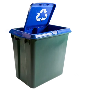 Color Coded Recycling Bin PNG 06212024 PNG