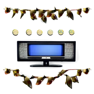Color Television Screen PNG Cer49