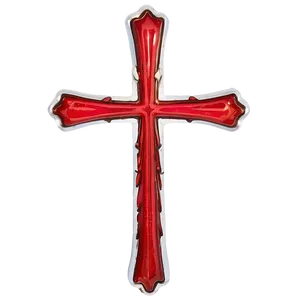Colored Catholic Cross Aspect PNG 42 PNG