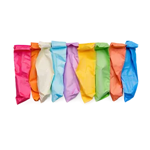Colored Crumpled Paper PNG 05242024