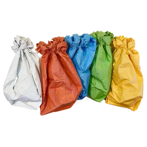 Colored Crumpled Paper PNG 6