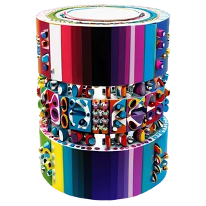 Colored Cylinder Png 06132024 PNG image