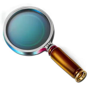 Colored Magnifying Glass Png Bjl PNG image