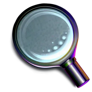 Colored Magnifying Glass Png Pco46 PNG image