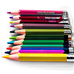 Colored Pencil Bundle Png Hnu PNG image