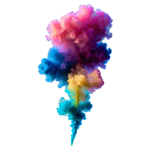 Colored Smoke Explosion Transparent Png 05262024 PNG image