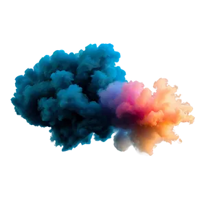 Colored Smoke Explosion Transparent Png Ghs18 PNG image