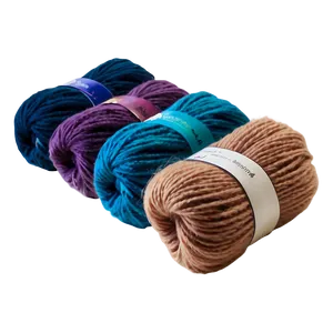 Colored Wool Bundle PNG Vpb