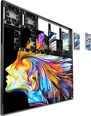 Colorful_ Abstract_ Art_ Display_ Panel