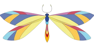 Colorful Abstract Butterfly Illustration
