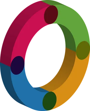 Colorful Abstract Circle Design