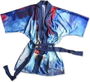 Colorful Abstract Kimono PNG image