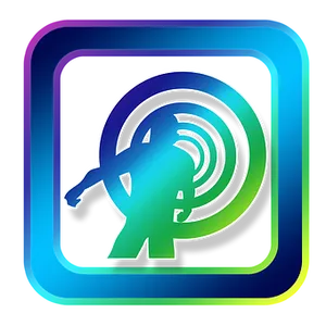 Colorful_ Abstract_ Qi_ Wireless_ Charging_ Icon