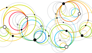 Colorful Abstract Swirls PNG image