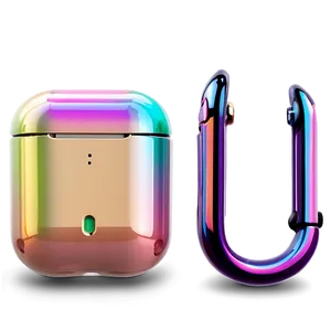 Colorful Airpods Case Graphic PNG 3