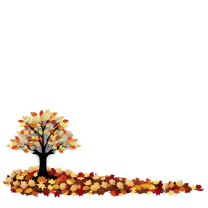 Colorful Autumn Tree Png 37 PNG image