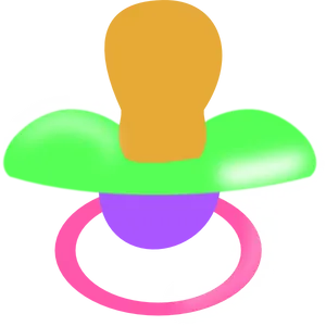 Colorful Baby Pacifier