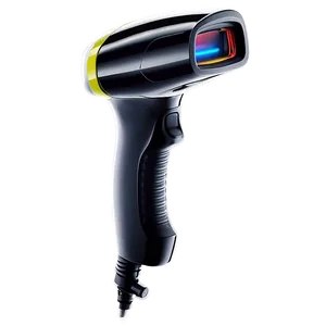 Colorful Barcode Scanner PNG Nir
