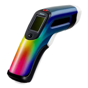 Colorful Barcode Scanner PNG Xfv