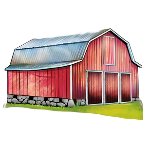 Colorful Barn Art Png 80 PNG image