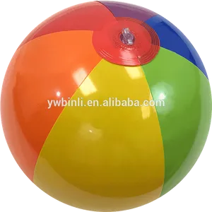 Colorful Beach Ball Product Photo PNG image