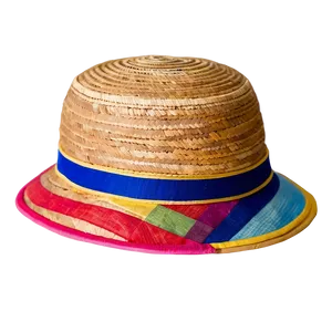 Colorful Beach Hat Png 06212024 PNG image