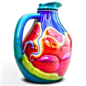 Colorful Beverage Jug PNG 87 PNG