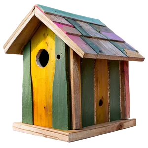 Colorful Birdhouse PNG Xix37 PNG