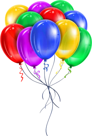 Colorful Birthday Balloons