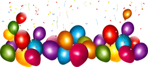 Colorful_ Birthday_ Balloons_and_ Confetti_ Background PNG image