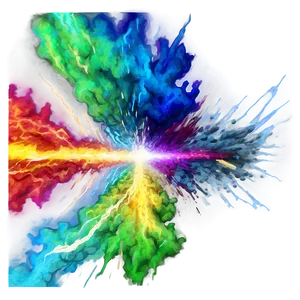 Colorful Blast Effect Png 42 PNG image