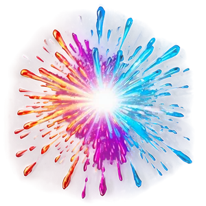 Colorful Blast Effect PNG Dhc63 PNG