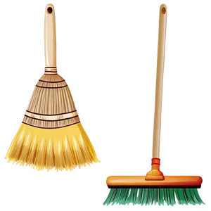 Colorful Broom PNG 89
