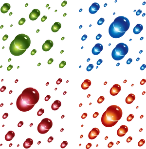 Colorful Bubbles Abstract Background
