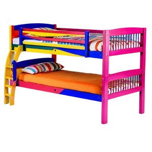 Colorful Bunk Bed PNG Hep74 PNG