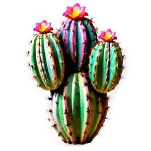 Colorful Cactus Png 25 PNG image