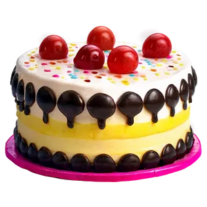 Colorful Cake Emoji Png 06262024 PNG image