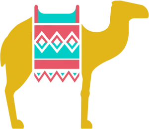 Colorful Camel Illustration.png
