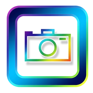 Colorful Camera Icon