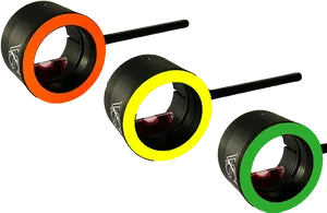 Colorful Camera Lens Filters PNG