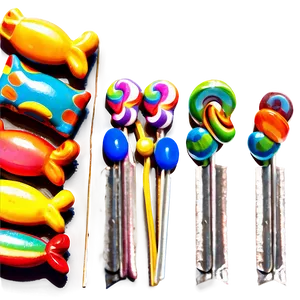 Colorful Candy Assortment PNG 05042024