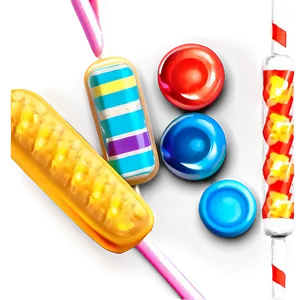 Colorful Candy Assortment PNG 79