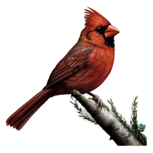 Colorful Cardinal Tattoo Design Png 06252024 PNG image