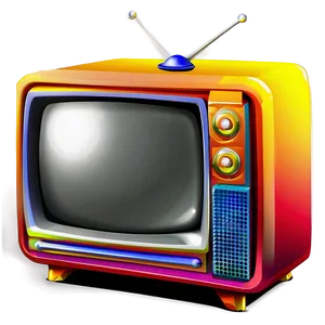 Colorful Cartoon Tv Png Rll PNG image