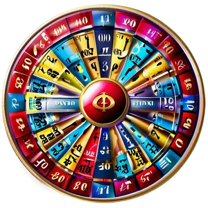 Colorful_ Casino_ Wheel_of_ Fortune PNG