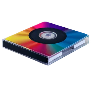 Colorful Cd Case Mockup PNG Var97 PNG