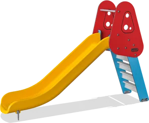 Colorful Childrens Slide Playground Equipment PNG image