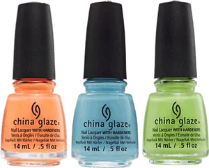 Colorful China Glaze Nail Polish Collection