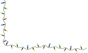 Colorful Christmas Lights String